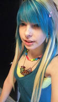 blue hair by ashleyarsenic33