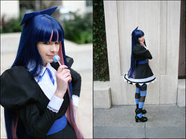 Cotton Candy Stocking by daydreamernessa