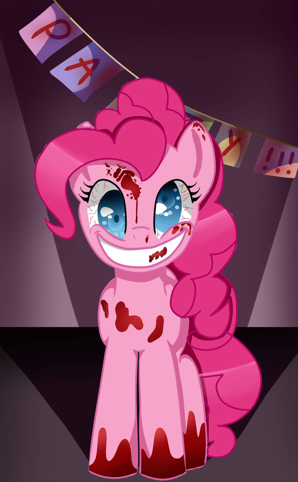 Pinkie Pie (Cupcakes CreepyPasta) by ASadSmile on DeviantArt