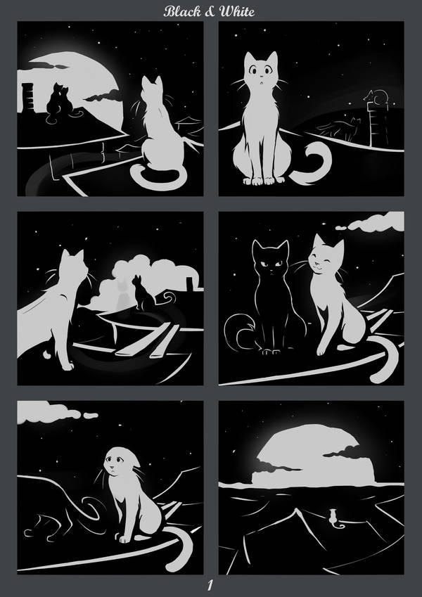 Black and White - Page 1 by Roxo89