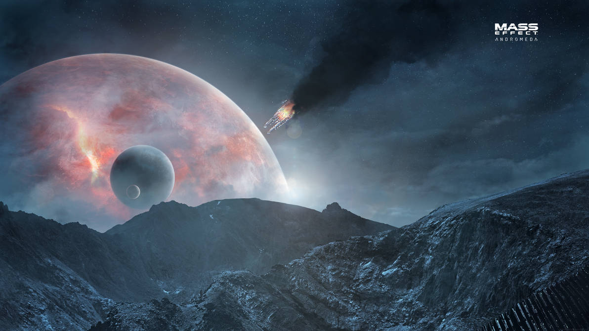 Hyperion Fall Mass Effect Andromeda Wallpaper 4k By Redliner91 On