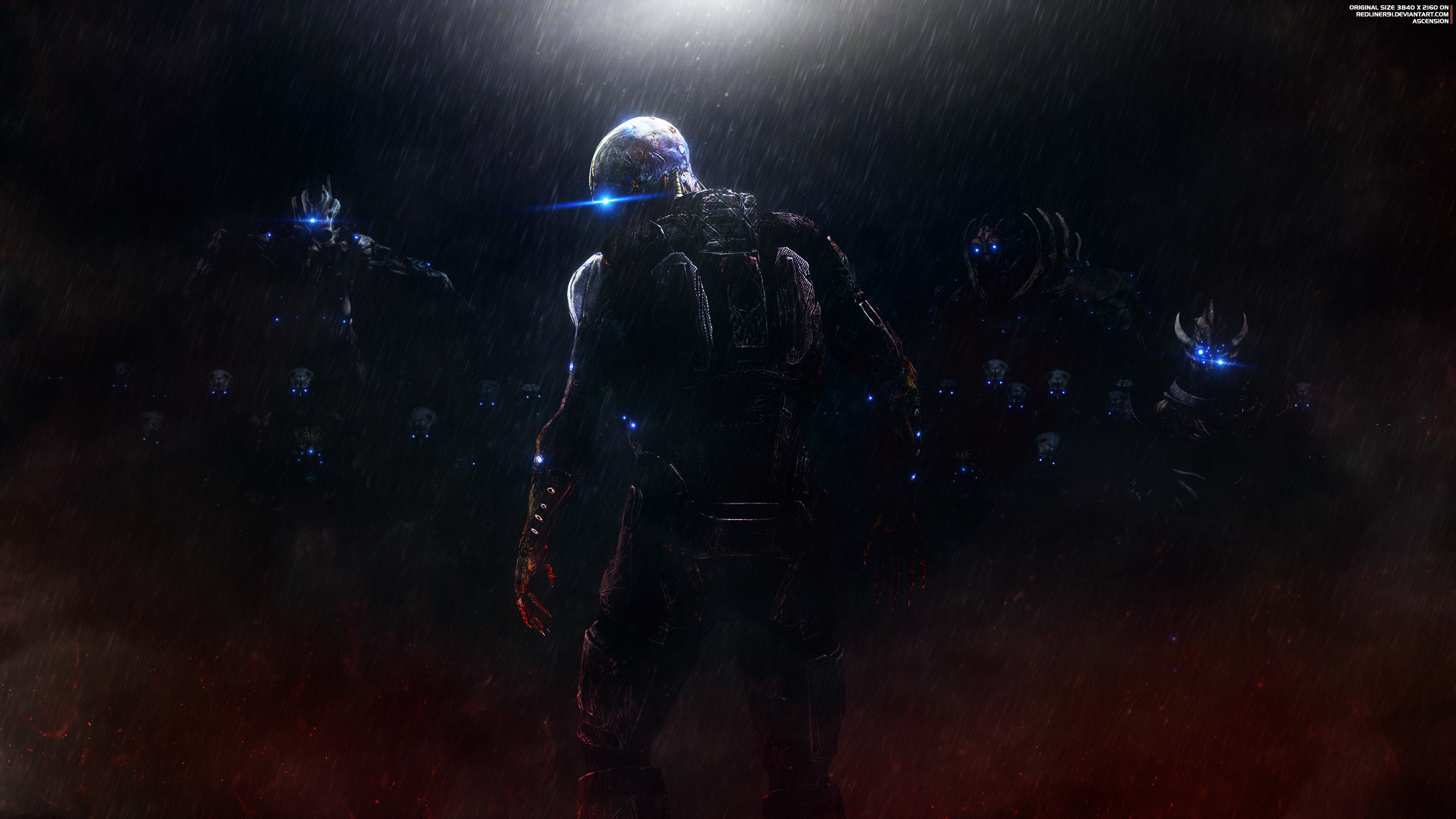 Ascension - Mass Effect Trilogy Wallpaper 4K by RedLineR91