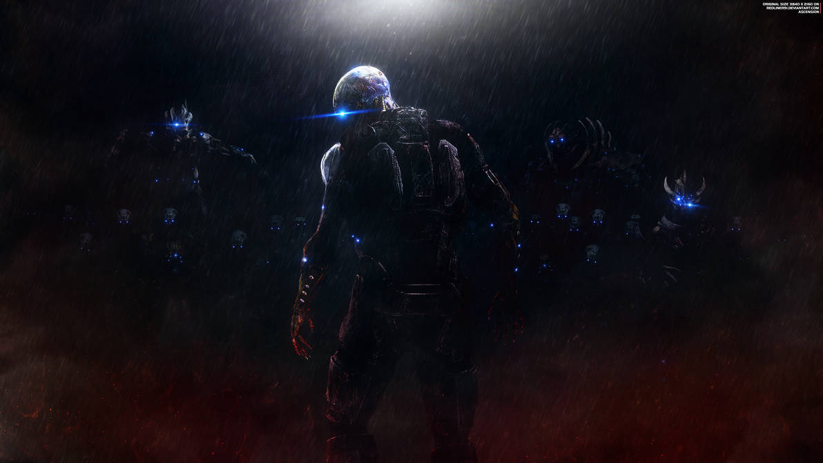 Ascension - Mass Effect Trilogy Wallpaper 4K by RedLineR91