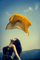 Yellow wind by Silecia