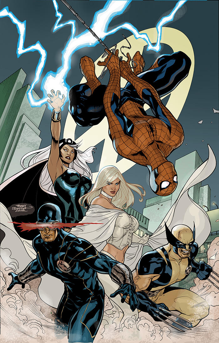 X-Men 7 Cover Colors WIP by TerryDodson