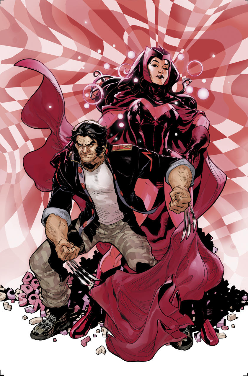 New Avengers #7 Wolverine House of M Variant Cover by TerryDodson