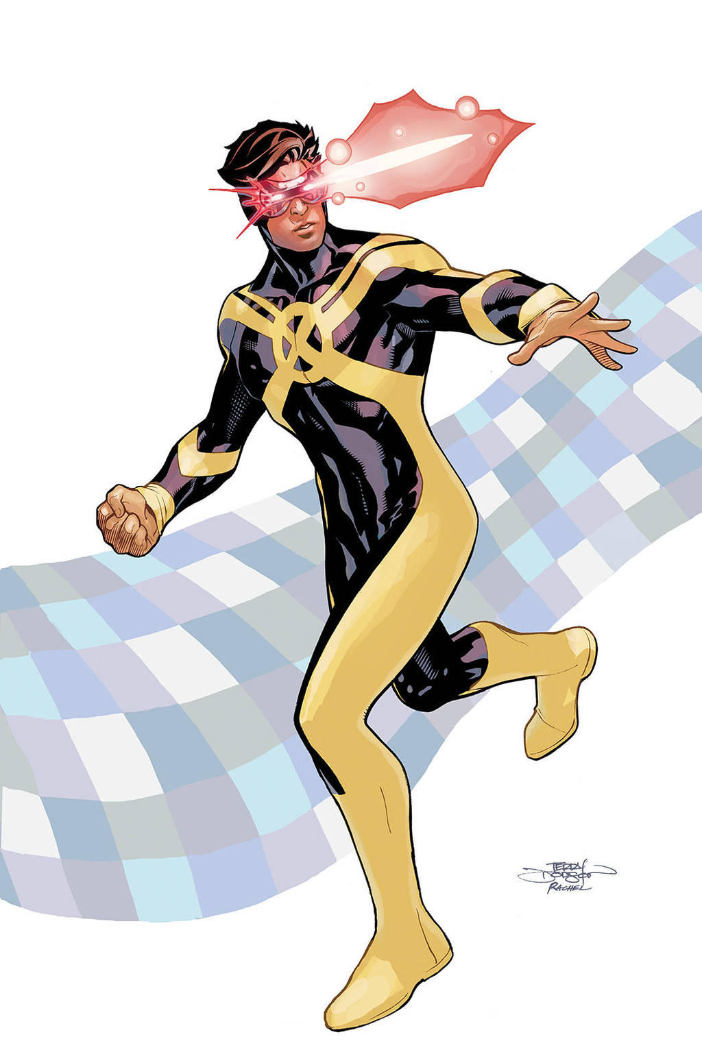 Inhumans Vs X-Men #4 Cyclops by TerryDodson
