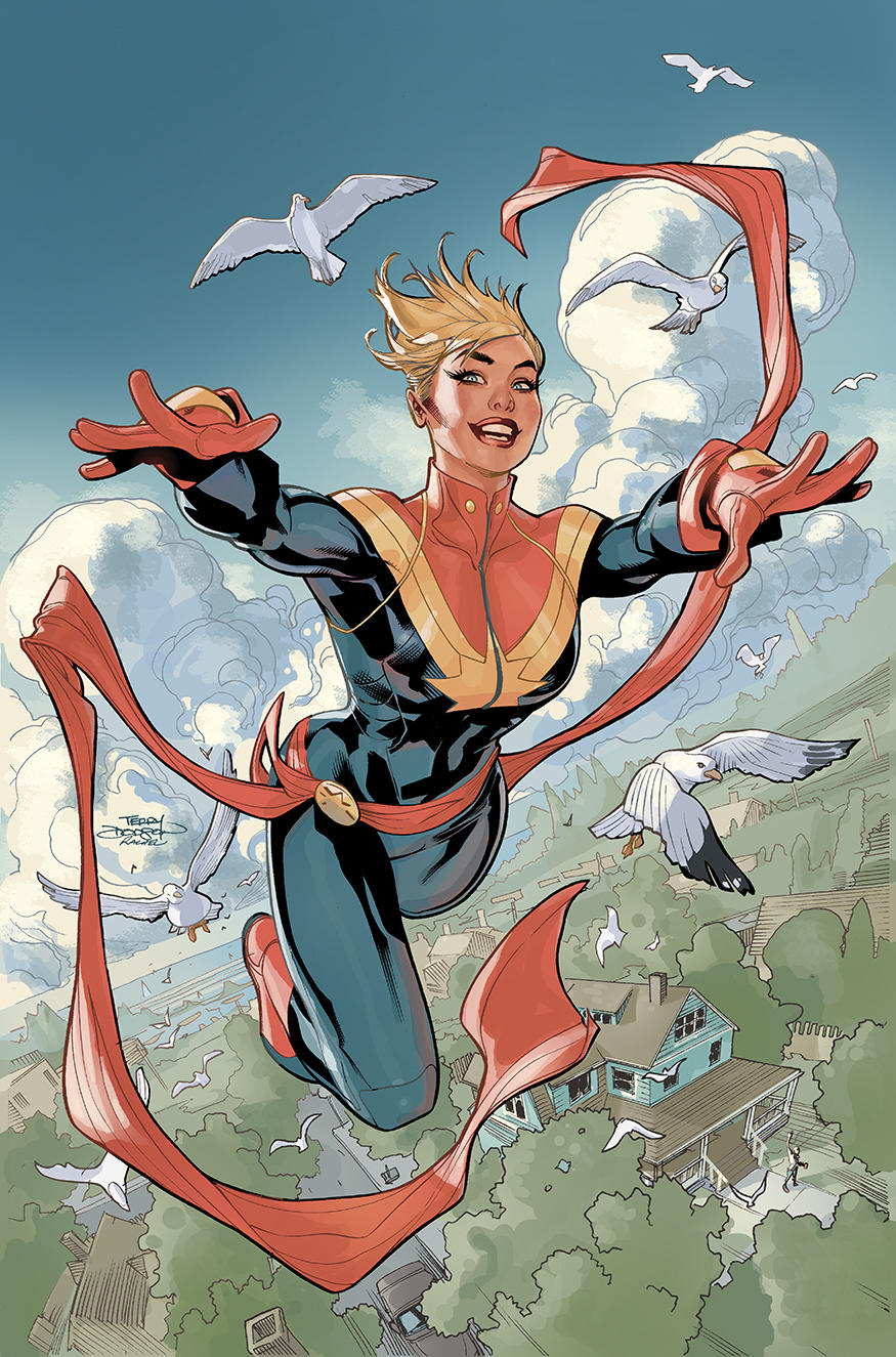 Life of Captain Marvel 2 Variant Cover Final by TerryDodson