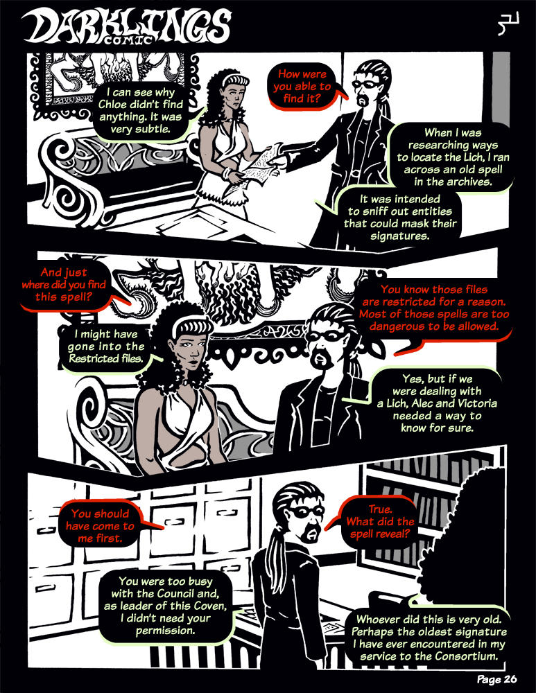 Darklings - Issue 6, Page 26 by RavynSoul