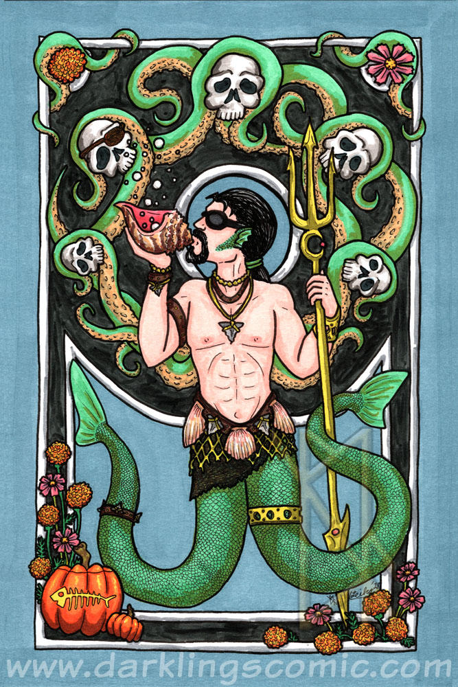 Darklings - Siren of the Deep Halloween 2018 by RavynSoul