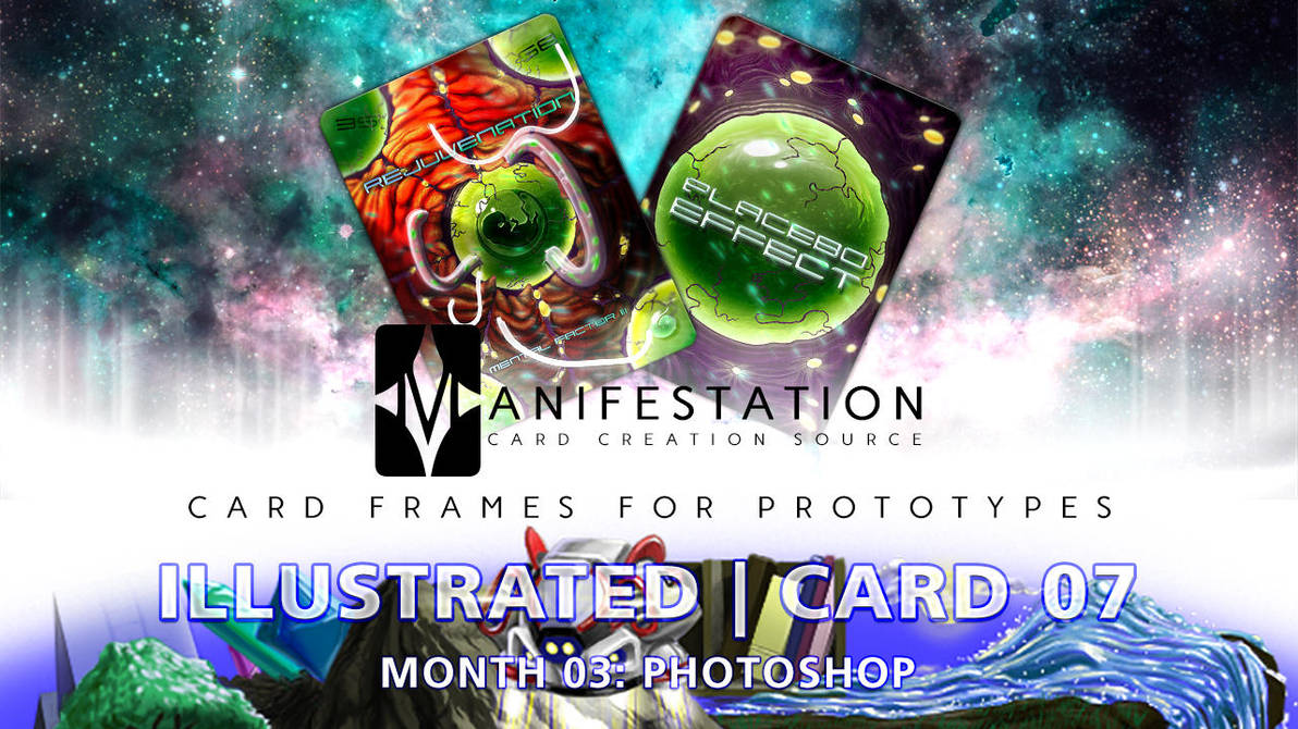 Month 03: Card 07 - Photoshop (Illustra. | Sci-Fi) by CauseThought
