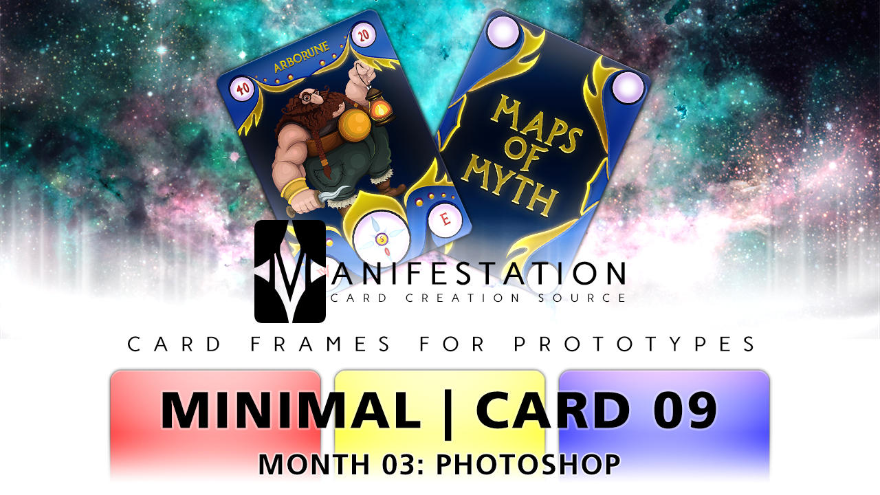 Month 03: Card 09 - Photoshop (Minimal | Past Age) by CauseThought