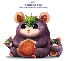 Daily Paint 2157. Guinea Fig by Cryptid-Creations