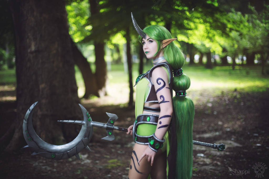 League of Legends : Dryad Soraka by Shappi