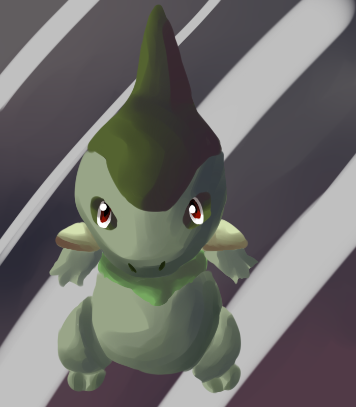 A Little Axew by Chicorii