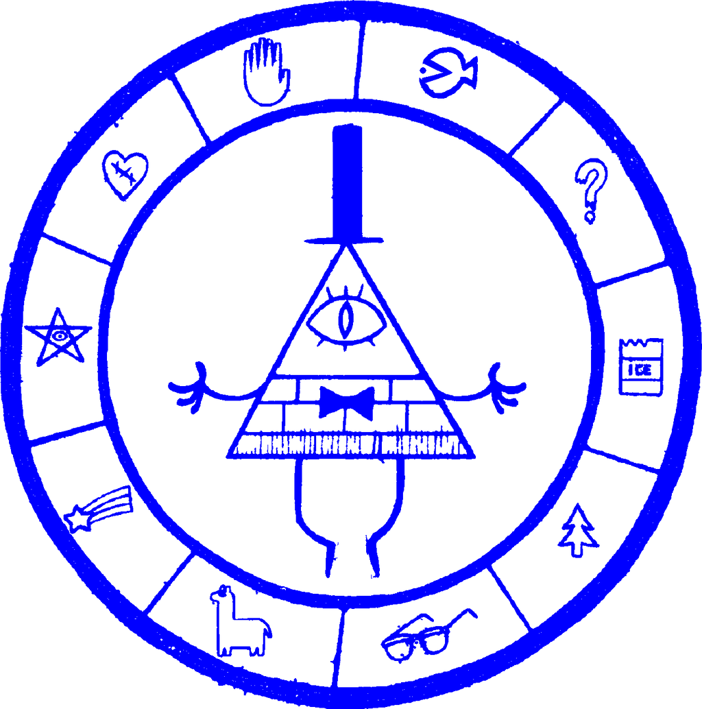 Gravity Falls Zodiac Symbols