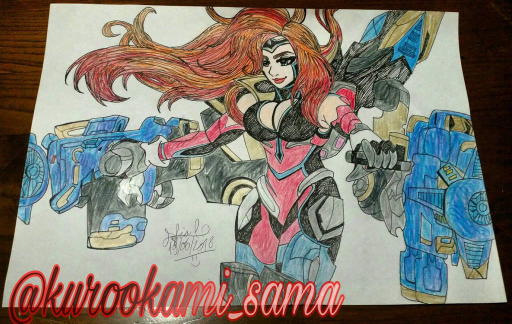 League Of Legends Gun Goddesse Miss Fortune By Sofiadrago