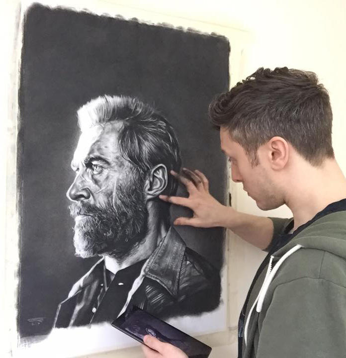Hugh Jackman as Logan by JonARTon