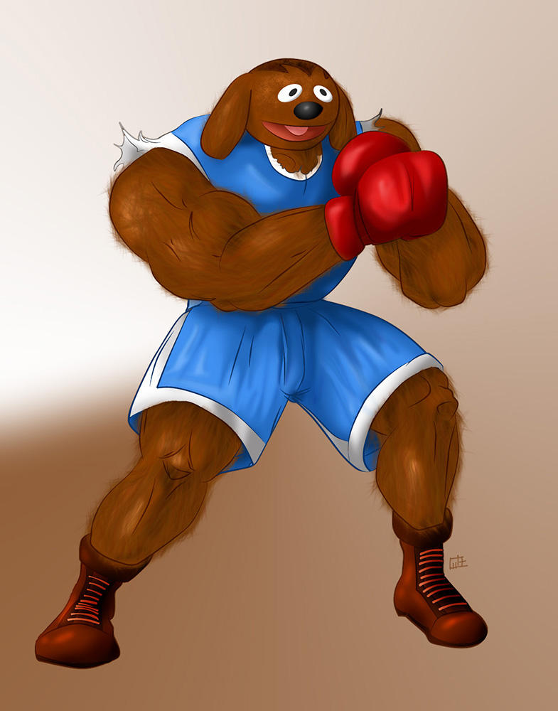 Sesame Street Fighter: Baldog by gavacho13