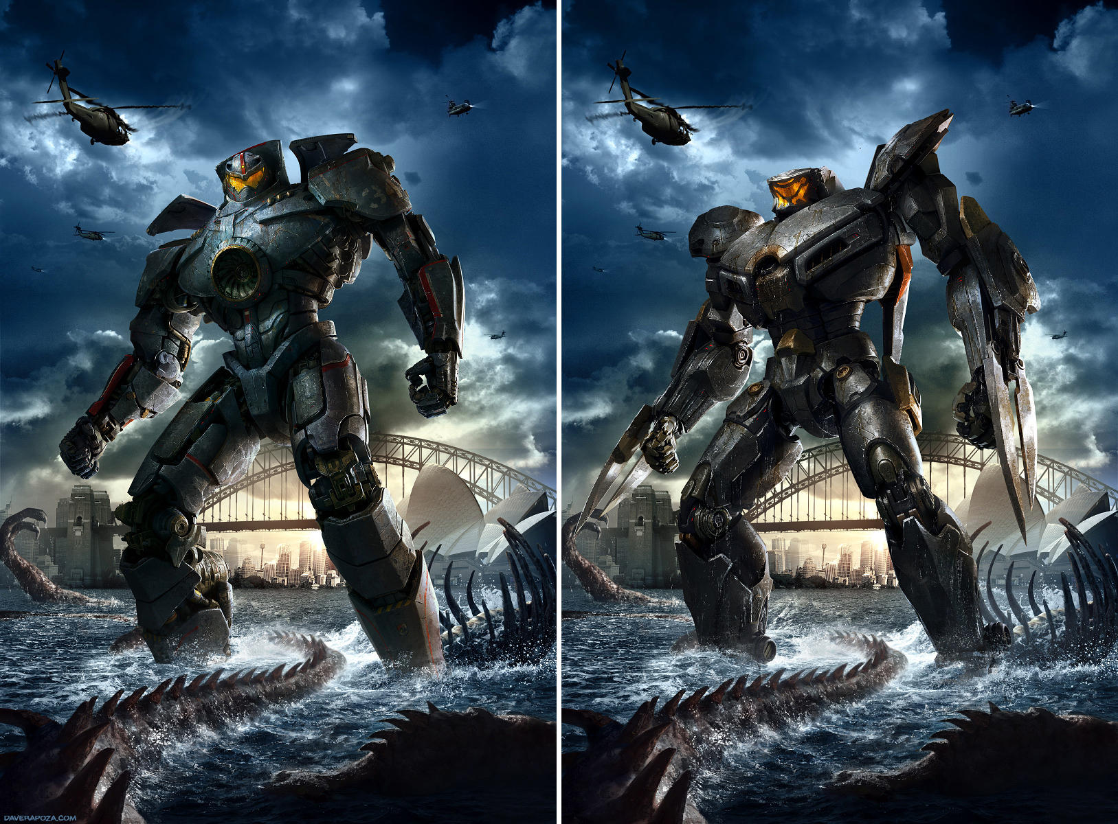 Pacific Rim - Movie Posters by DaveRapoza