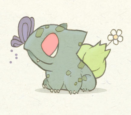Baby Bulbasaur by KingdomT