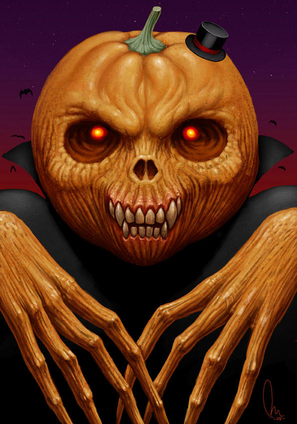 Mr. pumpkin by AlMaNeGrA