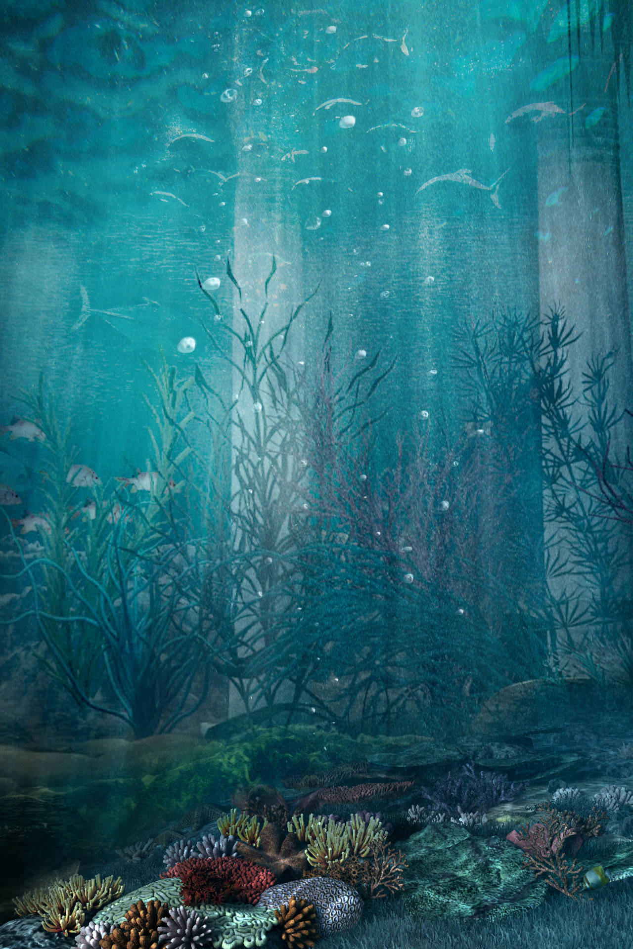 Premade BG Under The Sea 1 by Georgina-Gibson
