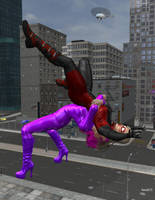 Magenta vs Skyscraper pt2 by hotrod5