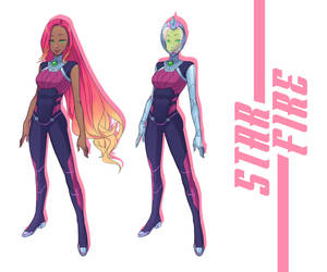 Starfire by Lysergic44 Starfire by Lysergic44