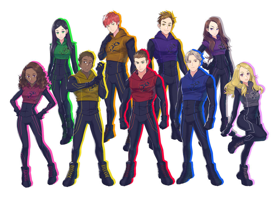 COMMISSION-Power Rangers Ninja Fury by Lysergic44 COMMISSION-Power Rangers Ninja Fury by Lysergic44