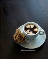 Morning coffee by glowingkitten