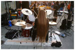 Batteur et longs cheveux by lipickwick