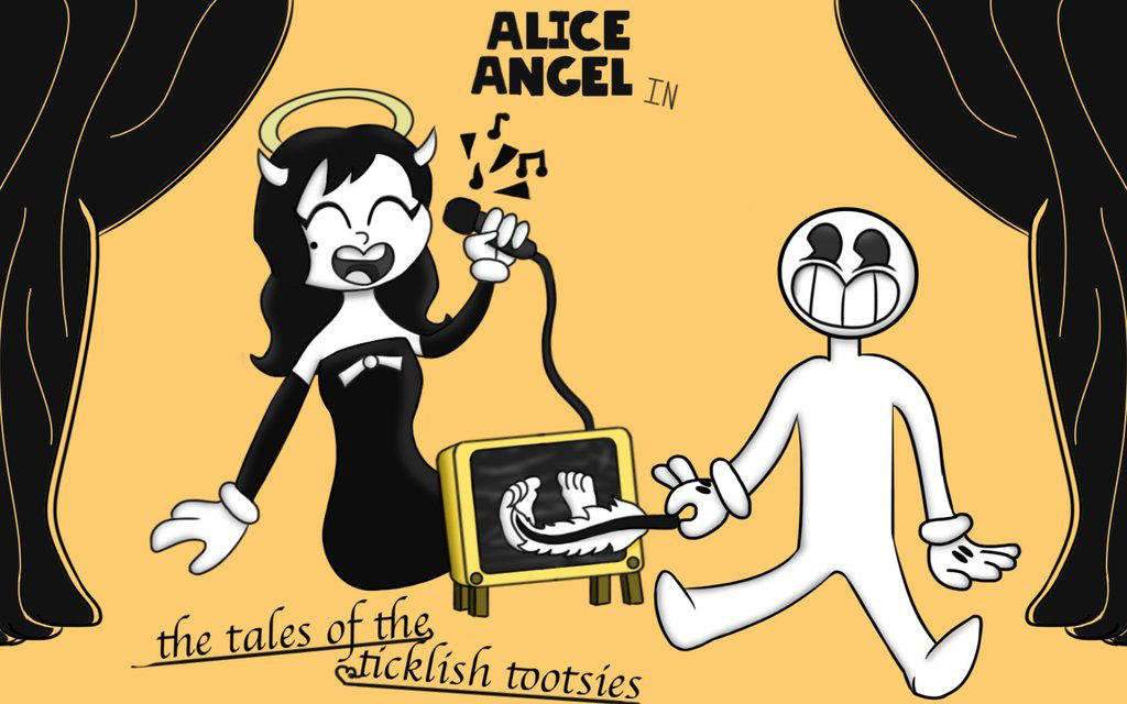 Alice Angel In The Tale Of Ticklish Tootsies By.
