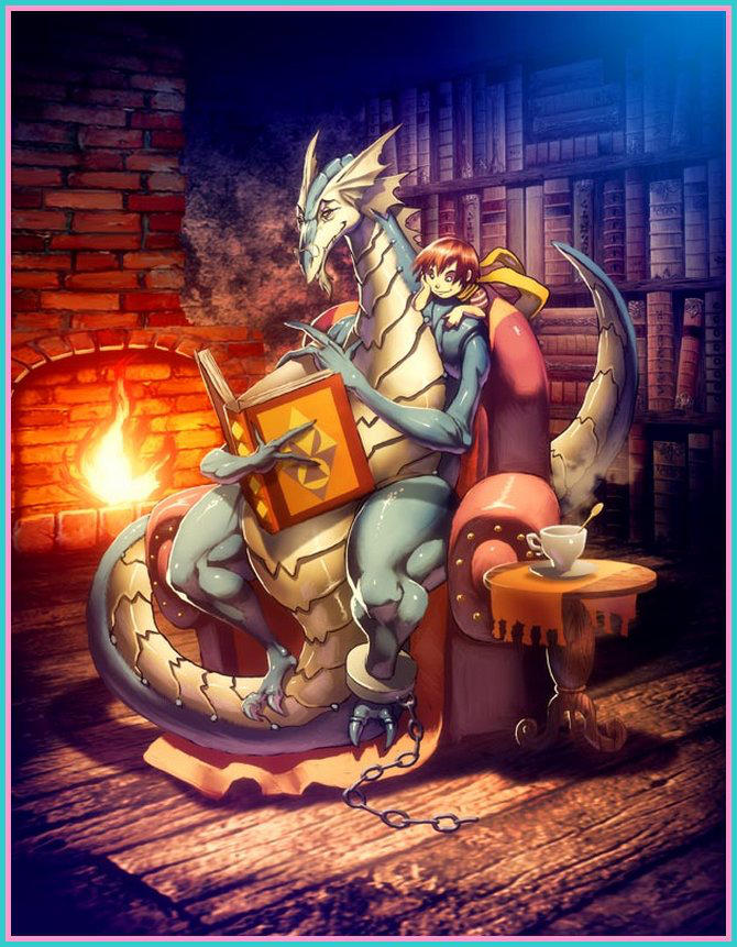 LeDragon and his son Pablo by GENZOMAN