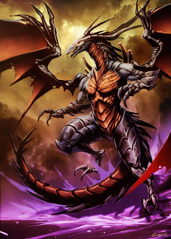 Bahamut by GENZOMAN