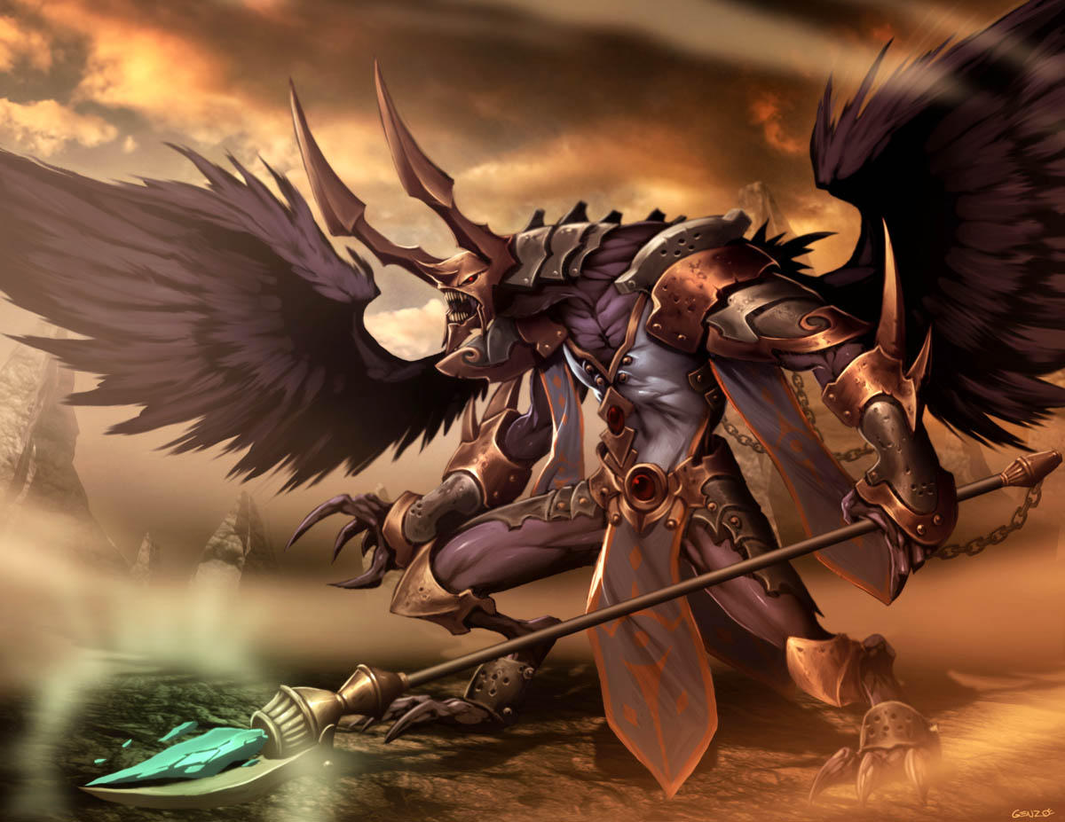 Warhammer - Tzeentch by GENZOMAN