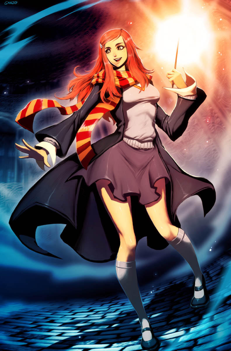Harry Potter - Ginny Weasley by GENZOMAN
