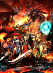 Fantasy Street fighter by GENZOMAN