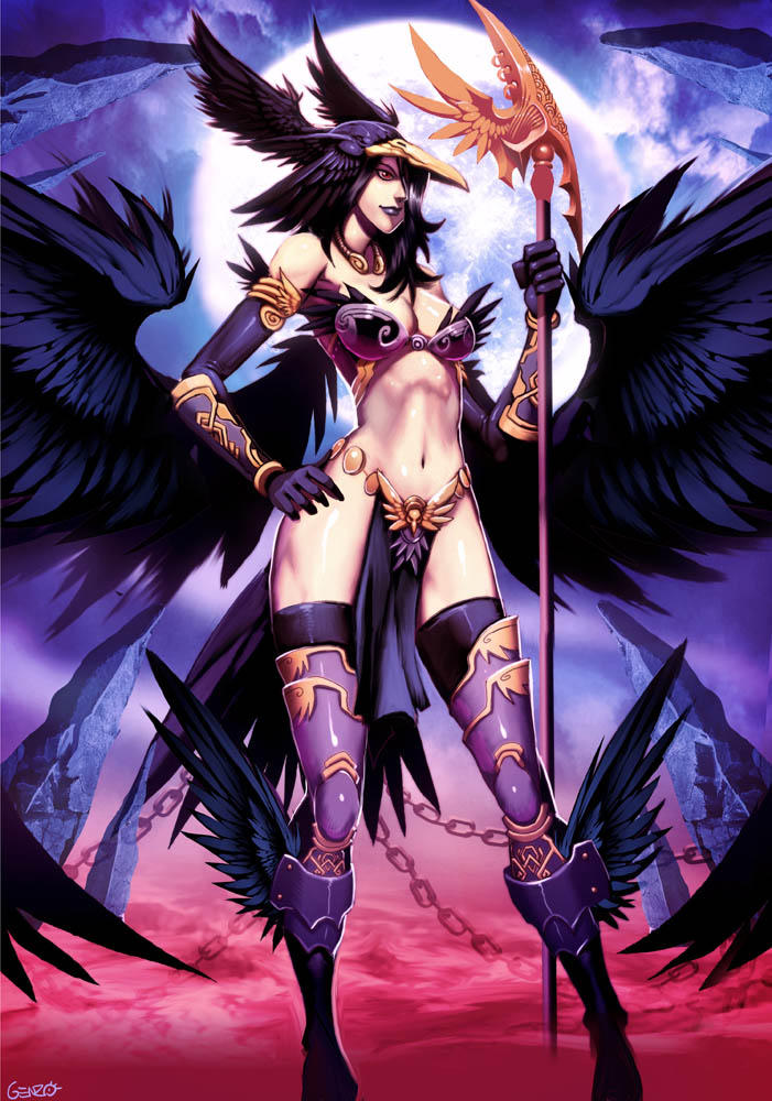 Morrigan by GENZOMAN