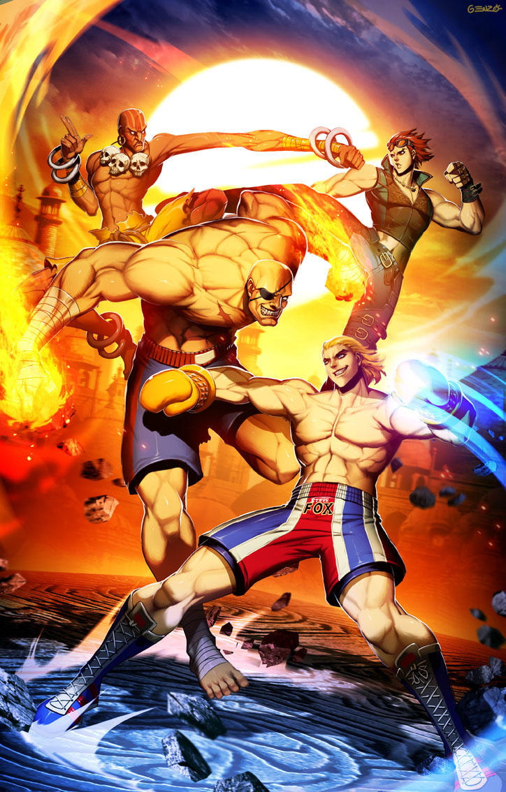 Street fighter X Tekken round 2 by GENZOMAN