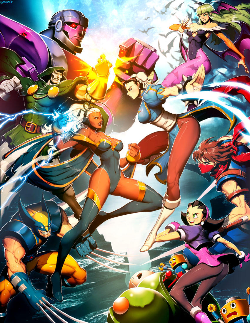 Marvel vs Capcom 3 by GENZOMAN
