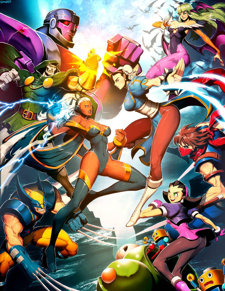 Marvel vs Capcom 3 by GENZOMAN