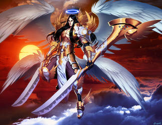 Lucifer pre-fall by GENZOMAN