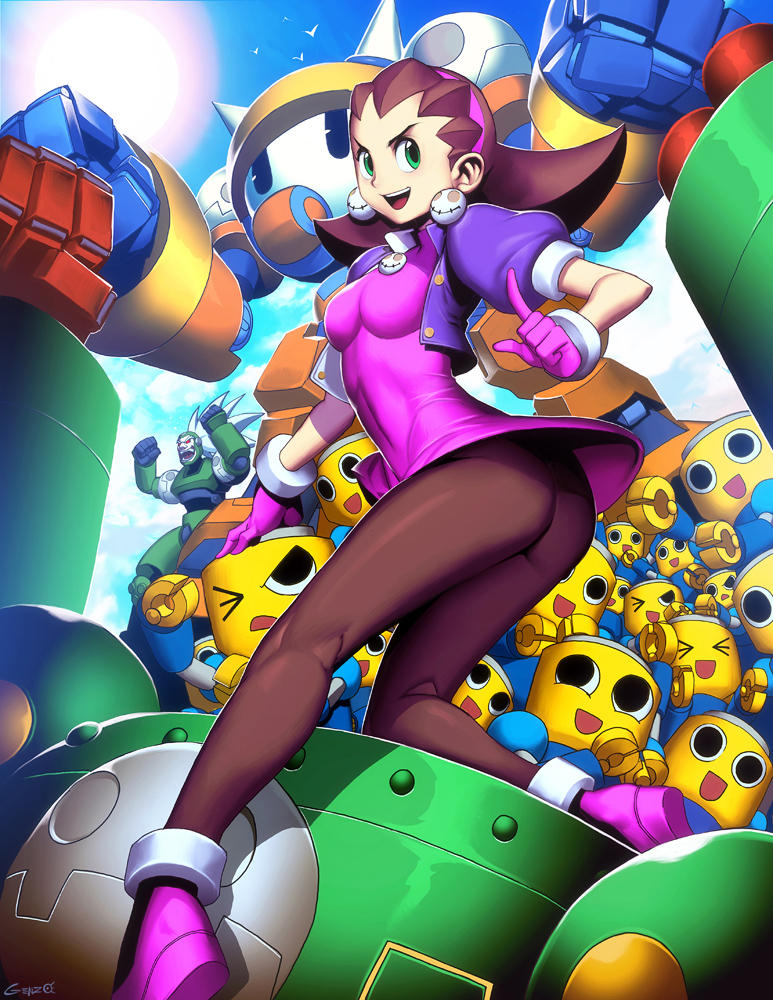 Mega Man Legends - Tron Bonne by GENZOMAN