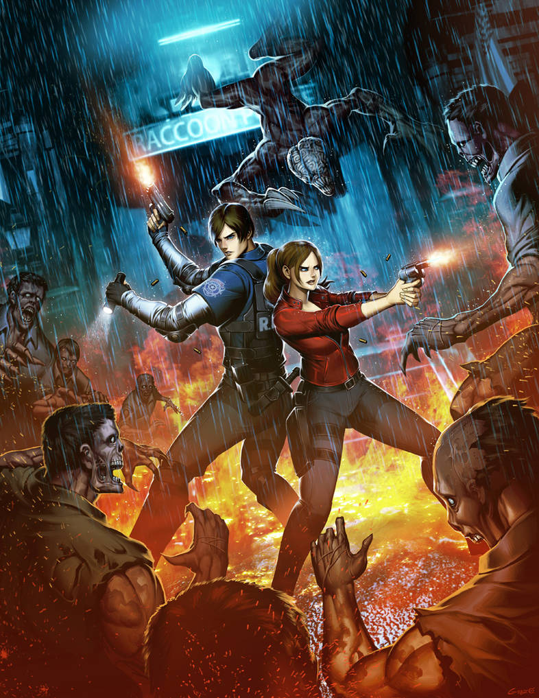 Resident evil 2 by GENZOMAN on DeviantArt