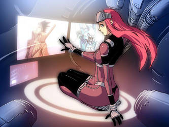 Hacker Girl By Genzoman On Deviantart