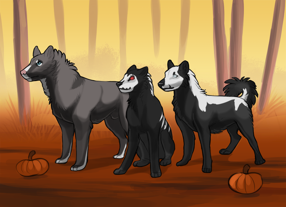 Three Amigos by little-owlette