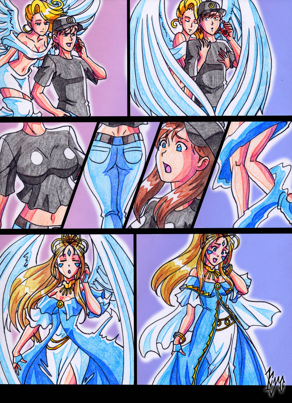 Ah! My Goddess TG by kyodom on DeviantArt