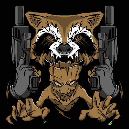 Rocket Groot by cgianelloni