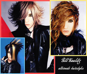 Bill Kaulitz alternate hairstyles by FDQ